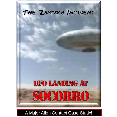UFO Landing at Socorro Book - The Zamora Incident
