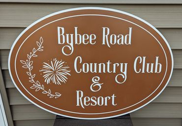 Custom Carved Hand Painted PVC Cabin Sign Cottage Sign