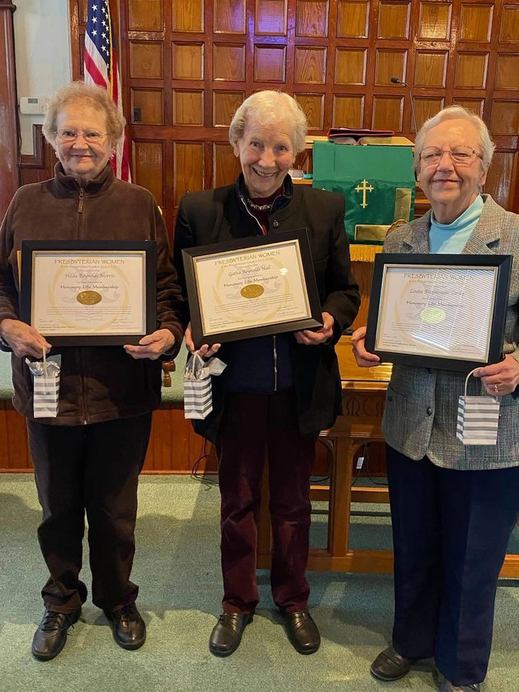 PW Lifetime Members
Hilda, Gatha, Louise