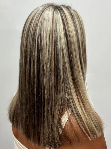 blonde highlights with lowlights