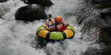 River tubing at Rincon de la Vieja