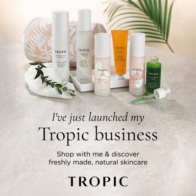 Tropic natural skincare products