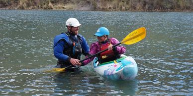 American Canoe Association (ACA) instructor certification courses for swiftwater rescue and kayaking