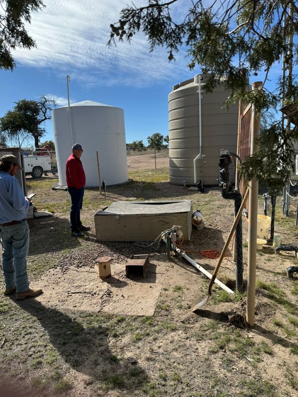 Checking out the installation in Arizona