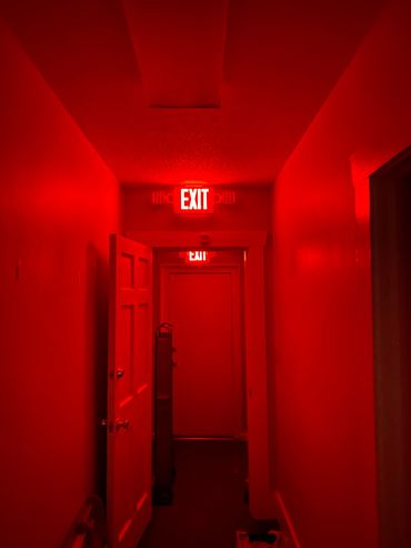 Exit sign installation Dillion SC