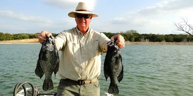 Overton Fisheries Fish Farm & Hatchery Stocks Black Crappie in Texas Lakes & Ponds