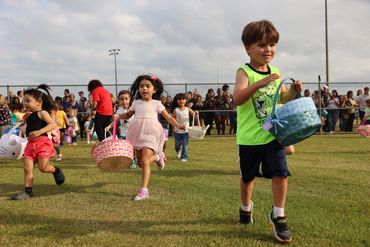 kids at tc easter egg hunt 2025 1 - pic from city of texas city app