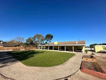 outdoor area of Ramona Senior Day Care