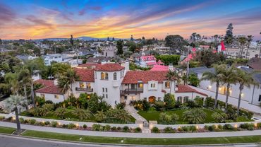 Aerial view of Coronado Village showcasing coastal neighborhoods, homes, and the 92118 lifestyle.