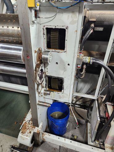 Die cutter gearbox repair