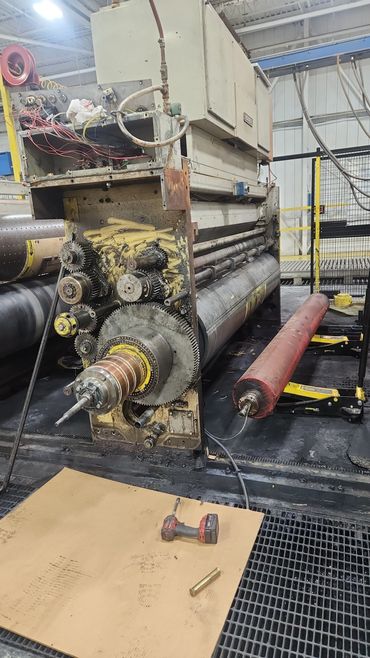 ward die cutter anilox roll repair