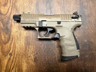Walther P22 - New
.22 LR
2 Mags
$375