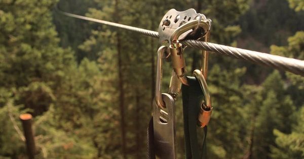 closeup shot of the Carabiners