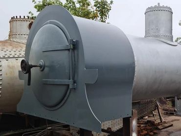 Steam locomotive boiler overhaul