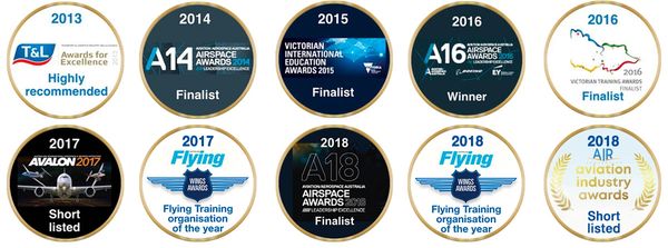 Moorabbin Flying Services Awards