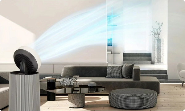 LG PuriCare™ 360º Alpha Pet Single (Beige) Air Purifier with Allergy Care and and Pet Mode