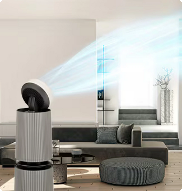 LG PuriCare™ 360º Alpha Pet Double (Beige) Air Purifier with Allergy Care and Pet Mode