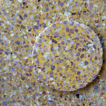 Yellow Terrazzo sample