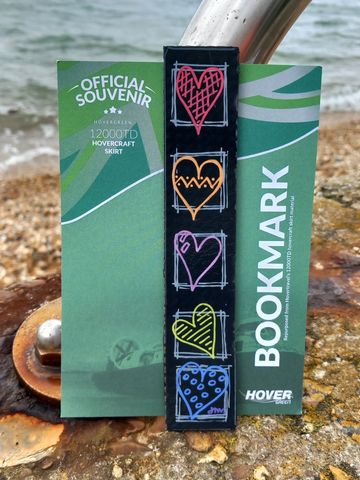 Hovertravel hovergreen souvenir bookmark