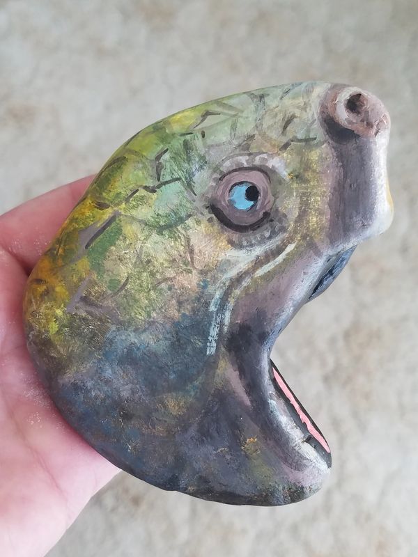 Painted rock