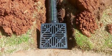 In a French drain systems the gravity helps to guide water along a reliably smooth path 