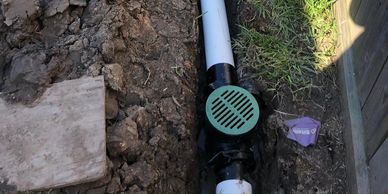 French drain is used for water that is underground while a trench drain diverts excess water