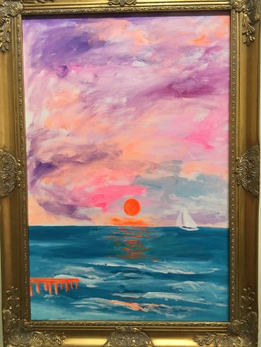 Galveston Bay Sunset