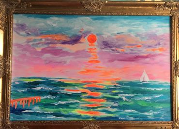 Galveston Bay Sunrise