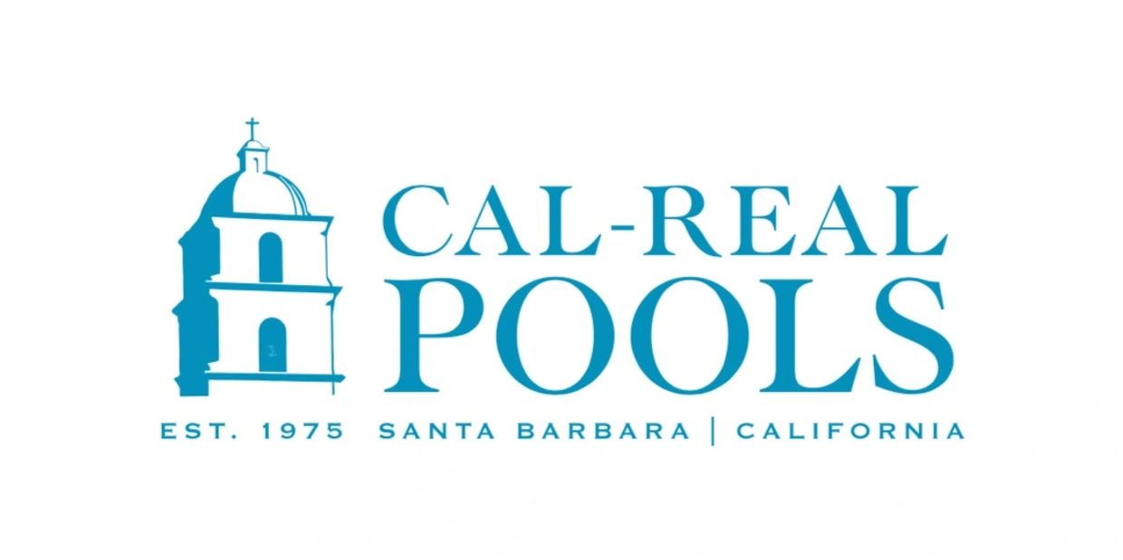 Cal Real Pools Logo est 1975 Santa Barbara California