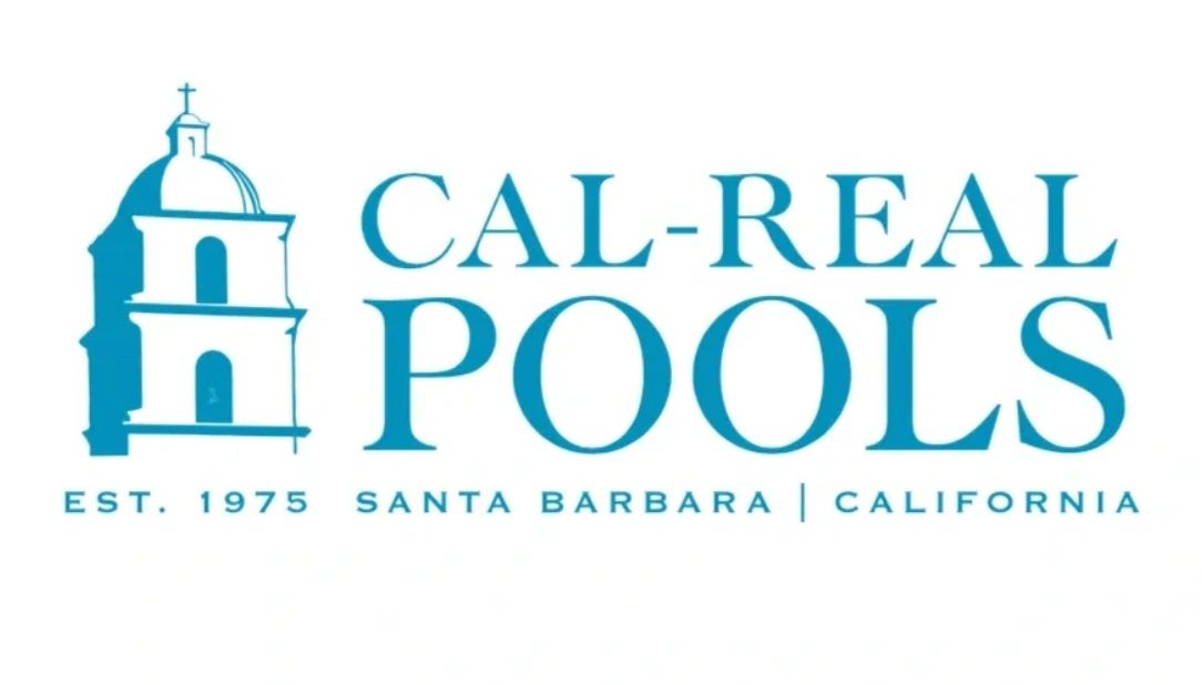 Cal Real Pools Logo Est 1975 Santa Barbara California