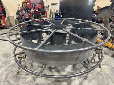 Iron Shield Industries provides custom hose humpers designed for liquid fertilizer equipment.