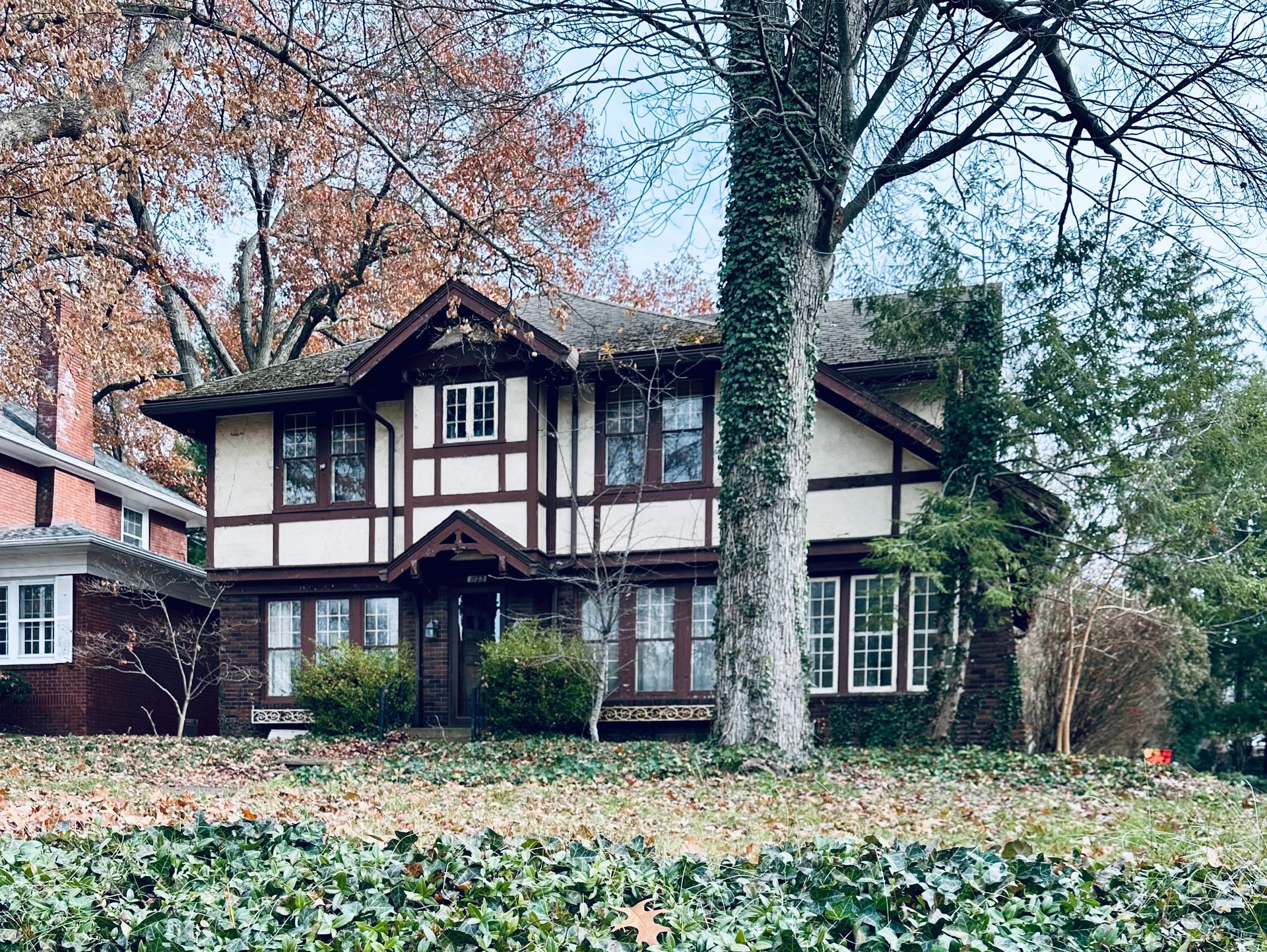 Our home in late fall, Wooster, Ohio