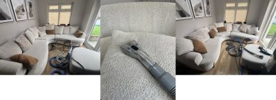 specialist upholstery cleaning boucle sofa