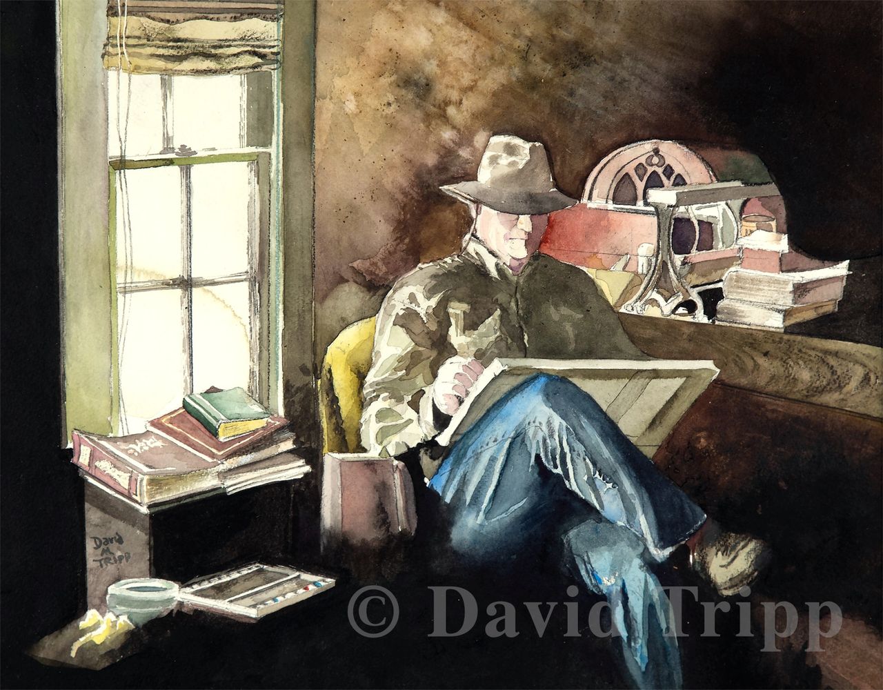 Self Portrait by David Tripp