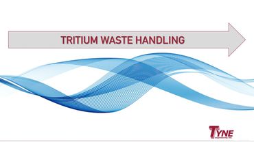 tritium waste handling design and manufacture