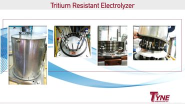 tritium resistant electrolyzer, tritium collection systems - nuclear power, advanced reactor, SMR