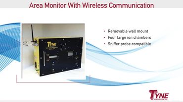 Tritium area monitor with wireless communication, Tritium monitoring systems design and supplier.