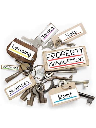 keys with labels property management rent leasing services sale