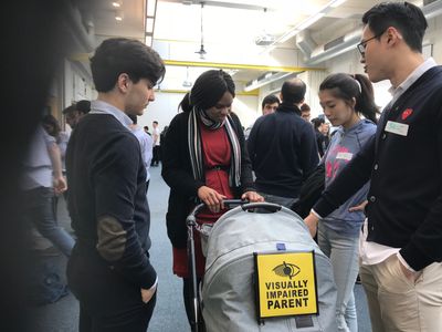 Founder Quacy with Imperial College team, 2017–2018.