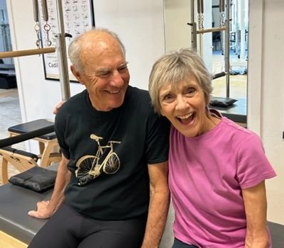 Tom and Sue are enjoying their workouts together and feeling better than ever at 80 and 76 years of 