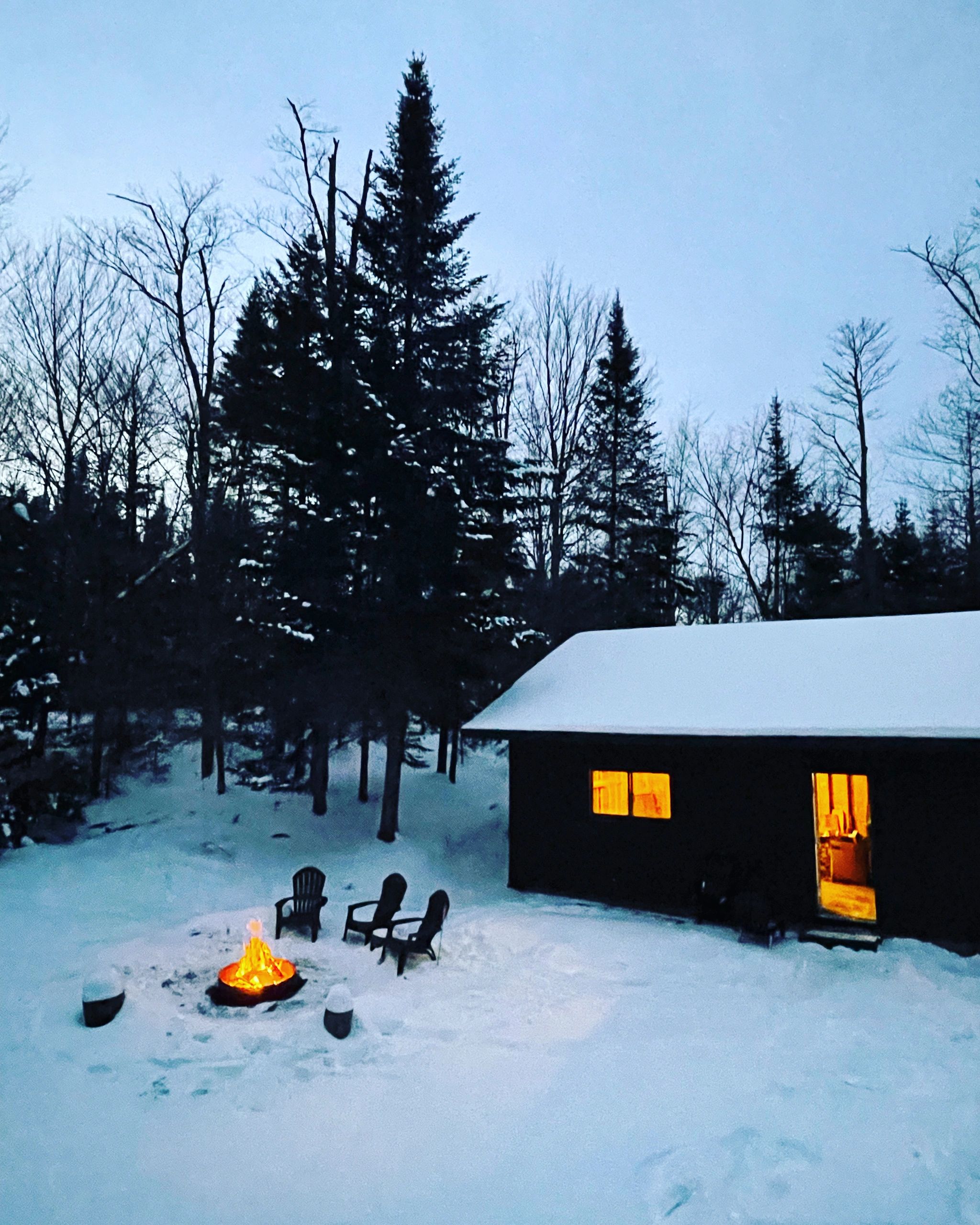 Campfire Nights at the Cabin