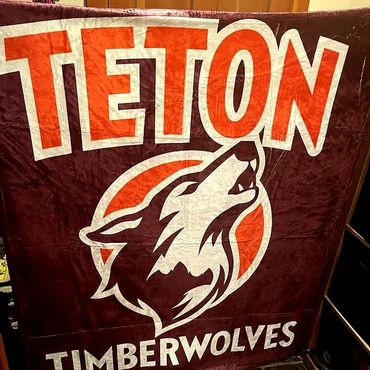 Fleece Teton Timberwolves Blanket.
By Donation Only.