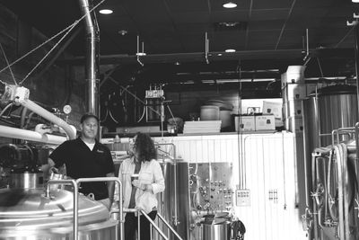 brewery founders on the brewhouse