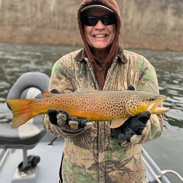 an image that shows abundant trout species in the ozark