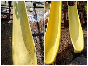 Playground Slide Cleaning/Sanitizing