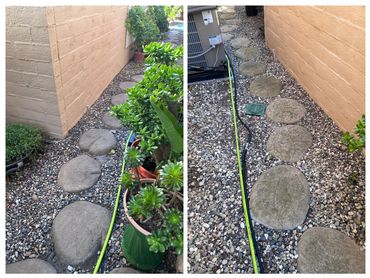 Rock Garden Cleaning