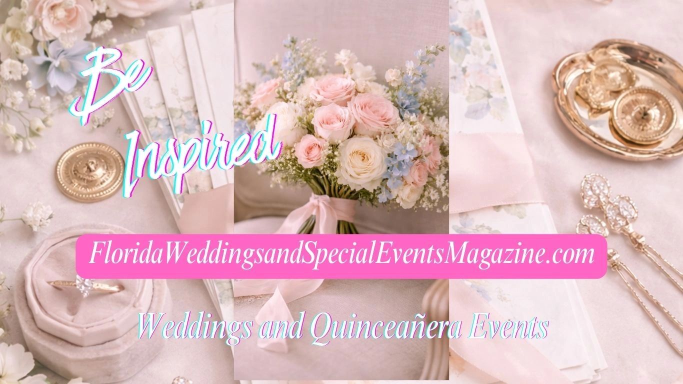 Florida Weddings and Special Events Magazine Be Inspired Banner