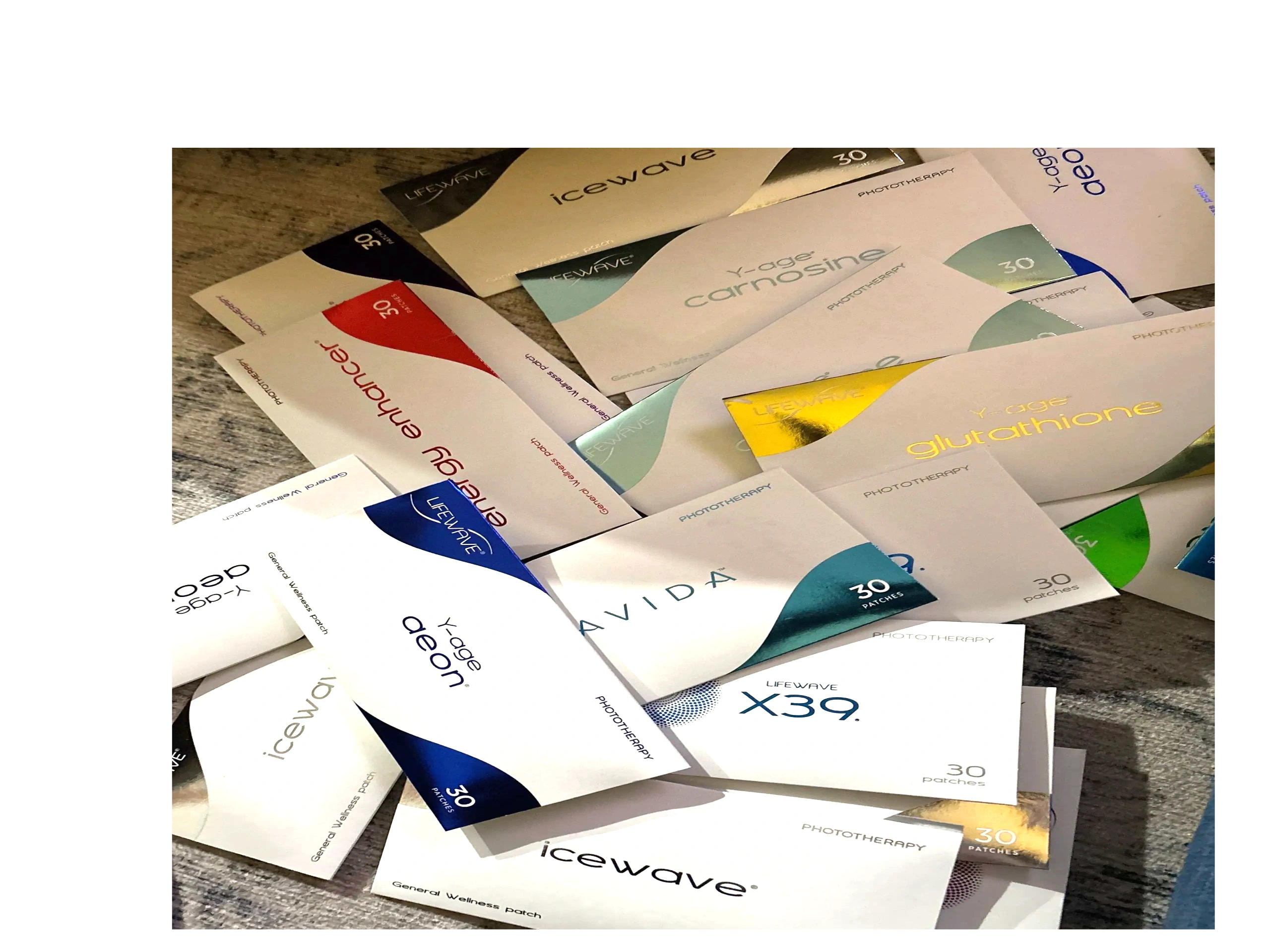LifeWave X39 phototherapy patches available at Prodigo Day Spa in Harleysville, PA
