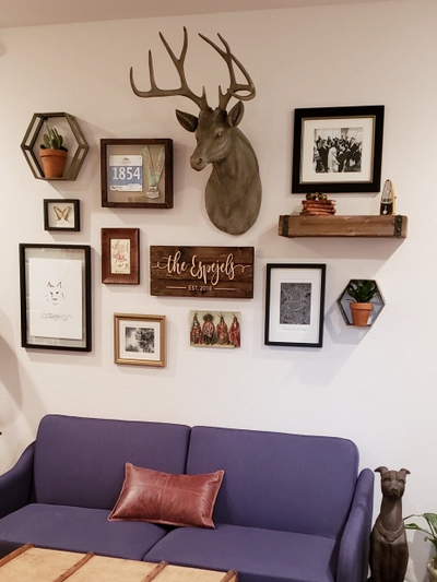 CREATIVE WALL ART GROUPING DESIGNS