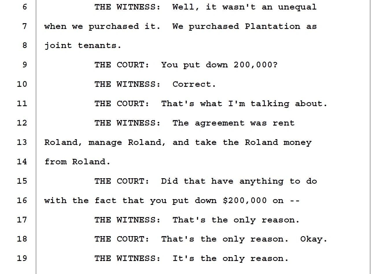 Bill Mountjoy's 2022 Court Testimony